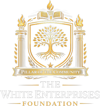 The White Enterprises Foundation crest